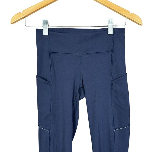 Lululemon Leggings Speed Up Tight Full-On Luxtreme 28 Midnight Navy, Size 2 - Picture 8 of 11